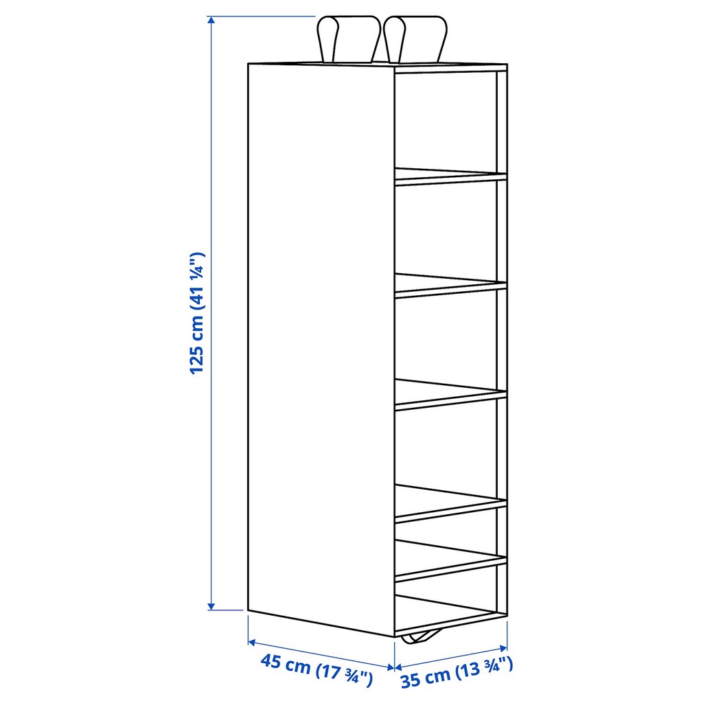 [HCM] TỦ VẢI TREO IKEA CHÍNH HÃNG – SKUBB