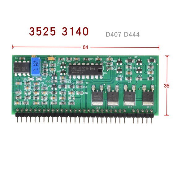Bo mạch máy hàn điện tử  IC 3525 -  D407 D444
