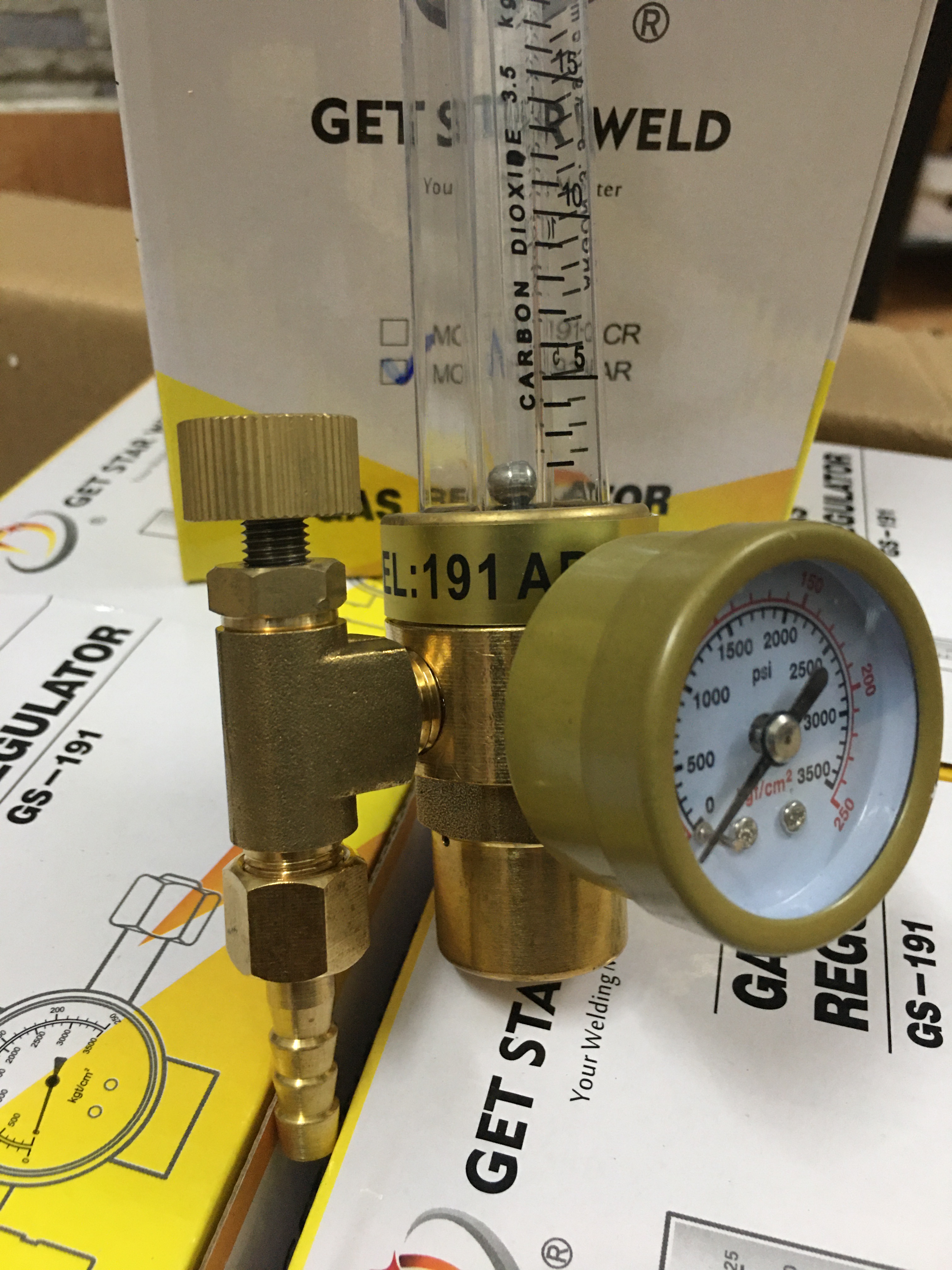 GH-191 Argon regulator Get Star