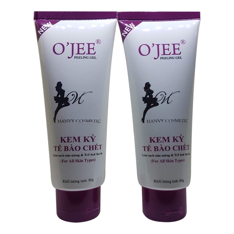Kem tẩy tế bào chết ojee 80g