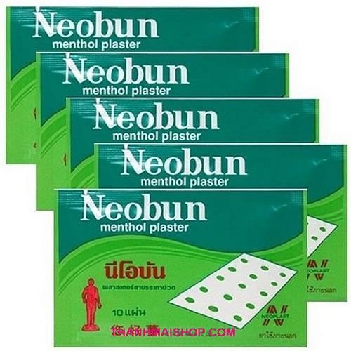 20 Miếng dán Neobun Thái Lan ( gói 10 miếng)