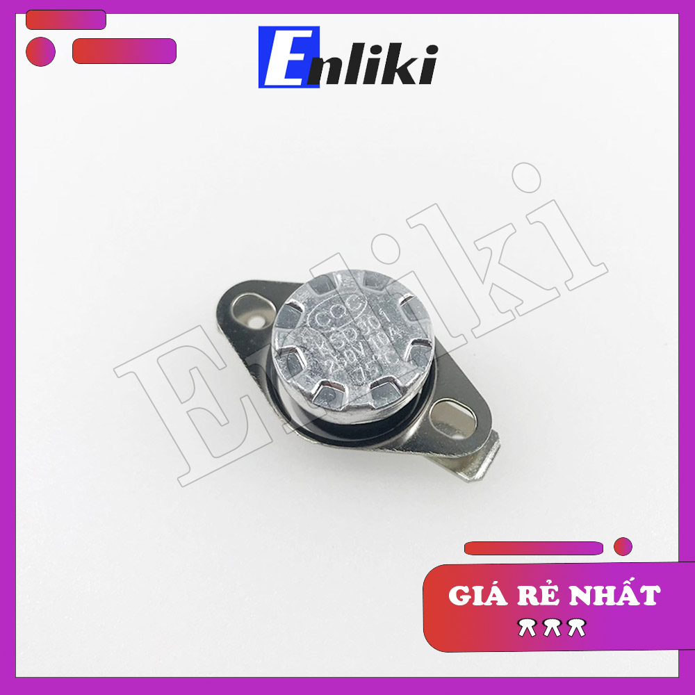 Relay Nhiệt 75 Độ 10A/250V Thường Đóng KSD301