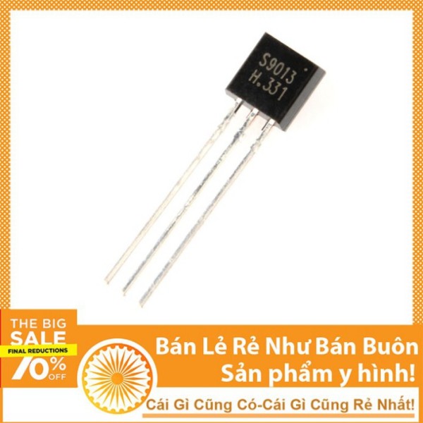 Bảng giá Combo 5 Linh Kiện Transistor S9013 TO-92L 40V 0.5A NPN Phong Vũ