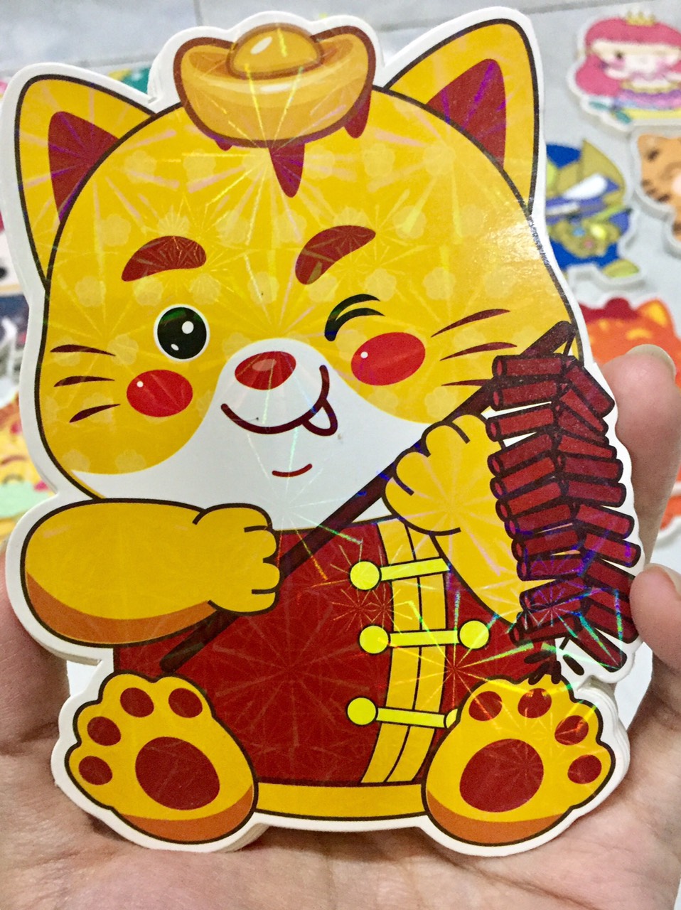 Bao lì xì Chipi mèo hottrend 2023