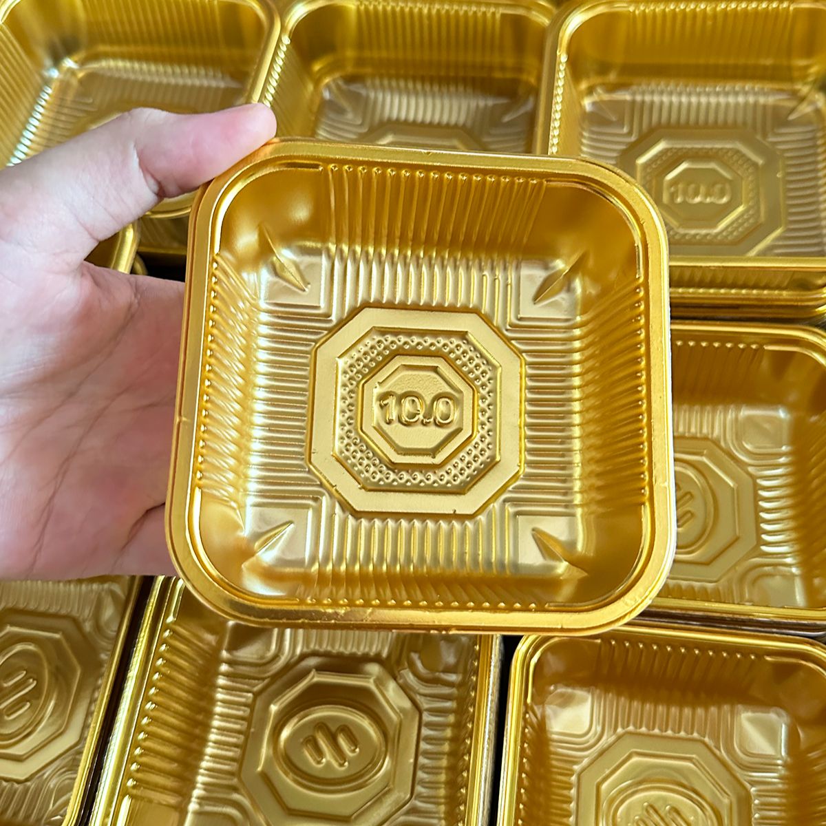 Set 100 Khay Khay Trung Thu Vàng   [Gold Pack Viet Nam]