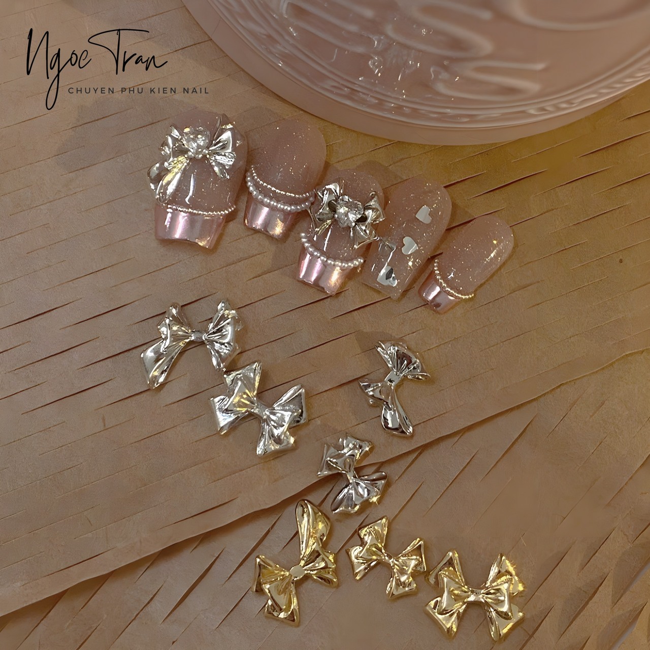 Charm Đá Cao Cấp Đính Móng Tay 3B
