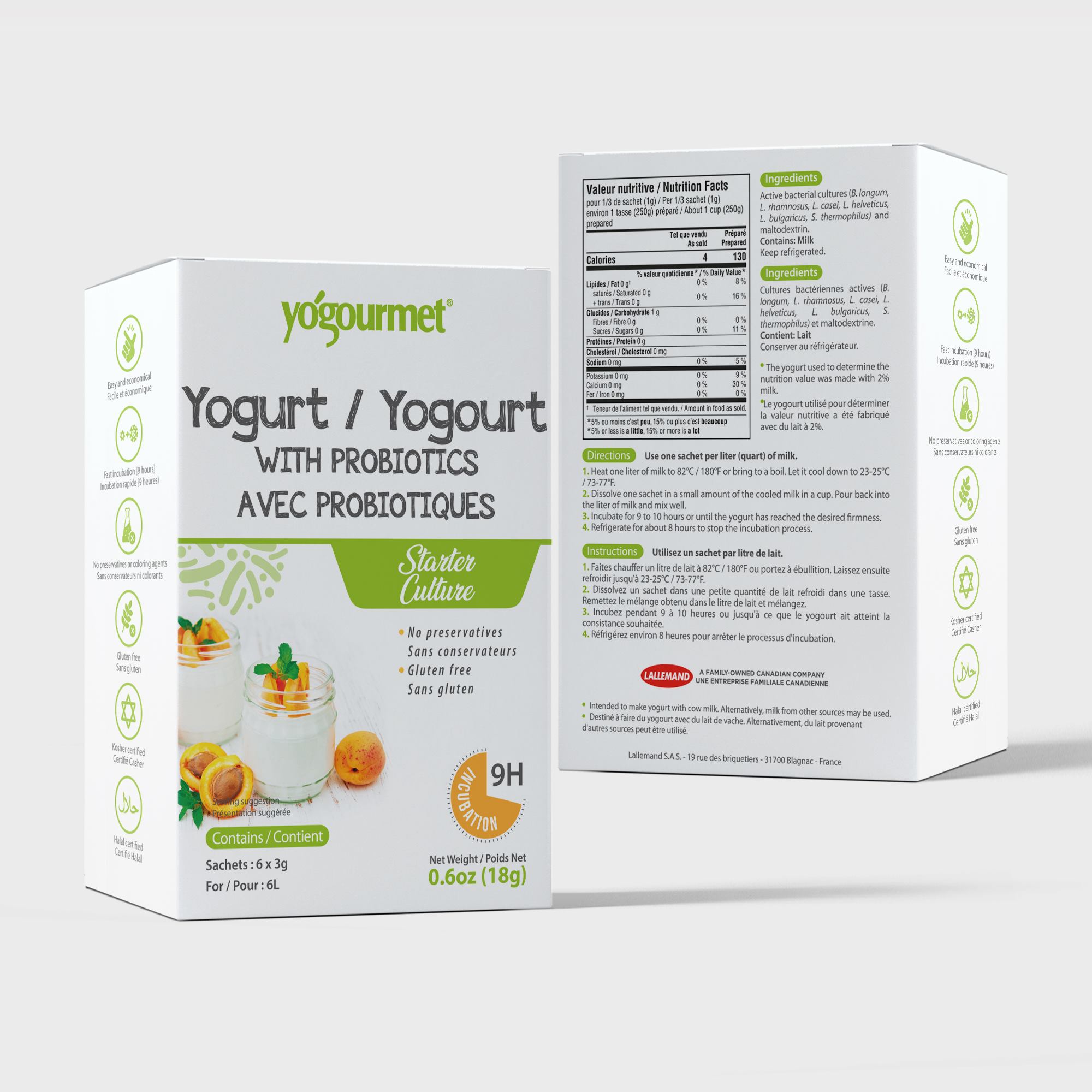 Bột Men Làm Sữa Chua Probiotic Hộp 18g
