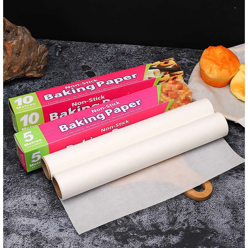 5m/10m baking tissue paper stencils
