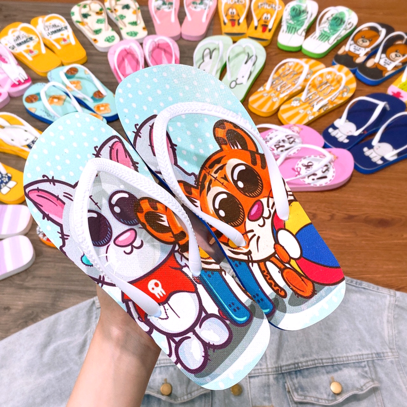 [THANH LÝ] Dép lào Thái 3D Hoạt hình kute