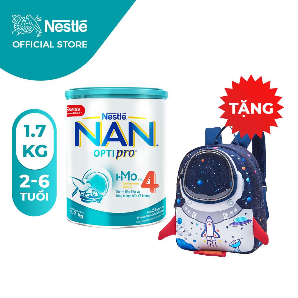 [Tặng 1 Balo Phi Thuyền] Sữa Bột Nestle NAN Plus 4 (1.5kg)