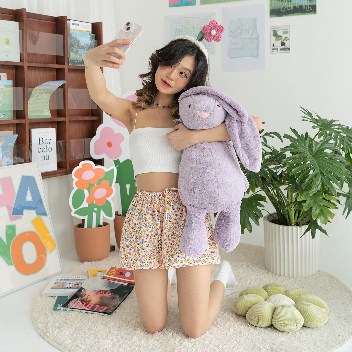 Áo 2 dây quây thun tăm Fromyouth - String Croptop