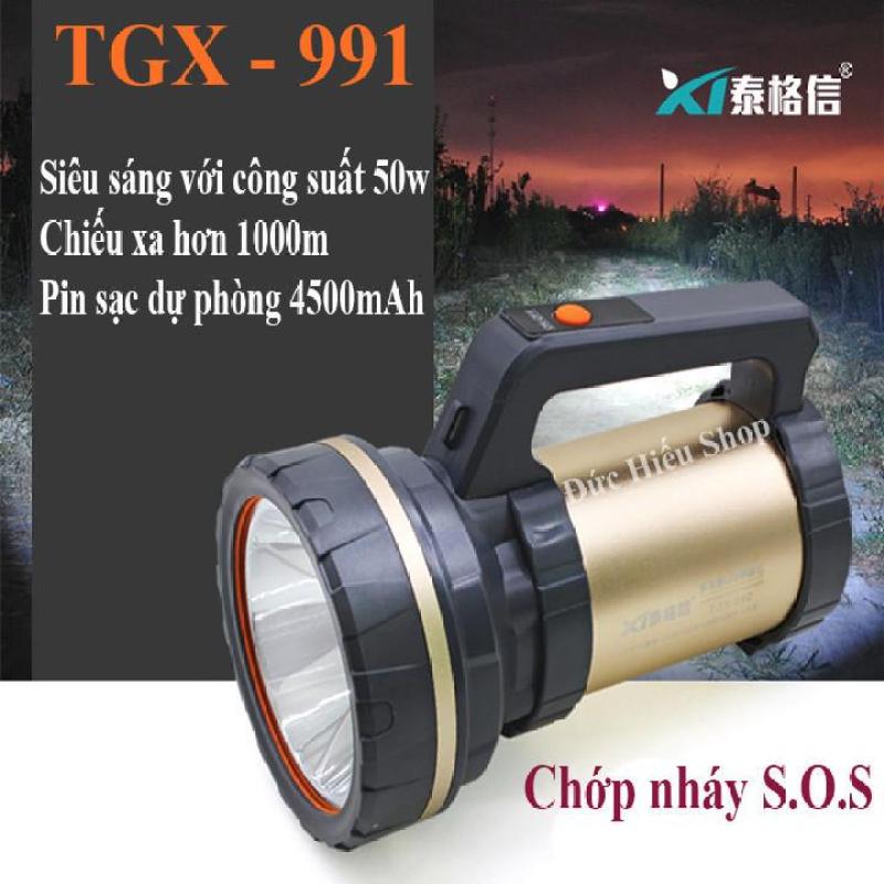 Bảng giá Đèn pin sạc SIÊU SÁNG kiêm sạc dự phòng TGX-991