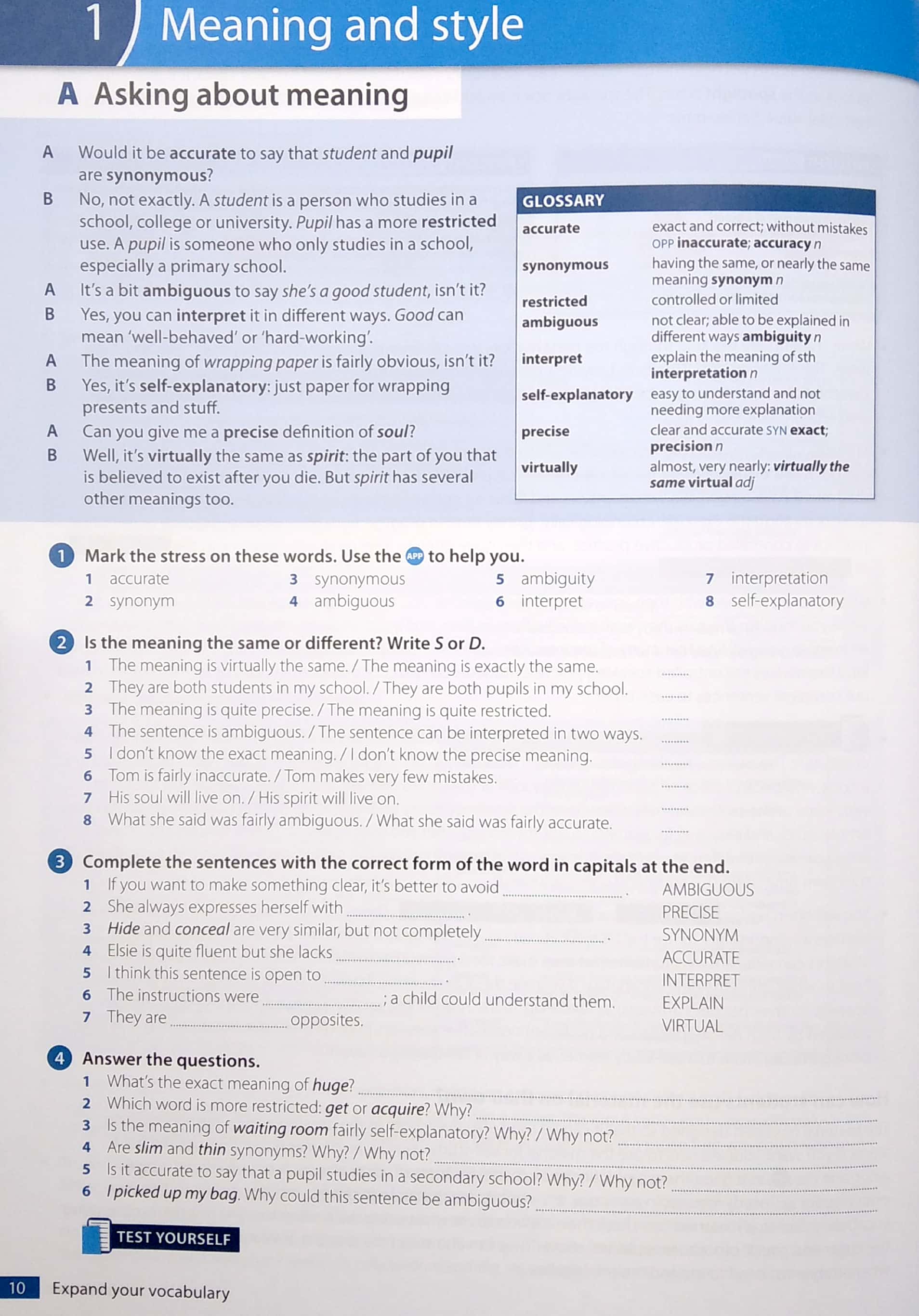 Sách Ngoại Văn - Fahasa - Oxford Word Skills: Upper-Intermediate - Advanced: Student's Pack