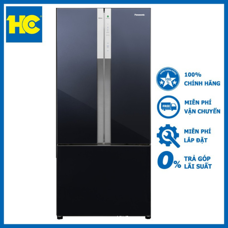 Tủ lạnh Panasonic Inverter 494 lít NR-CY550QKVN Đen