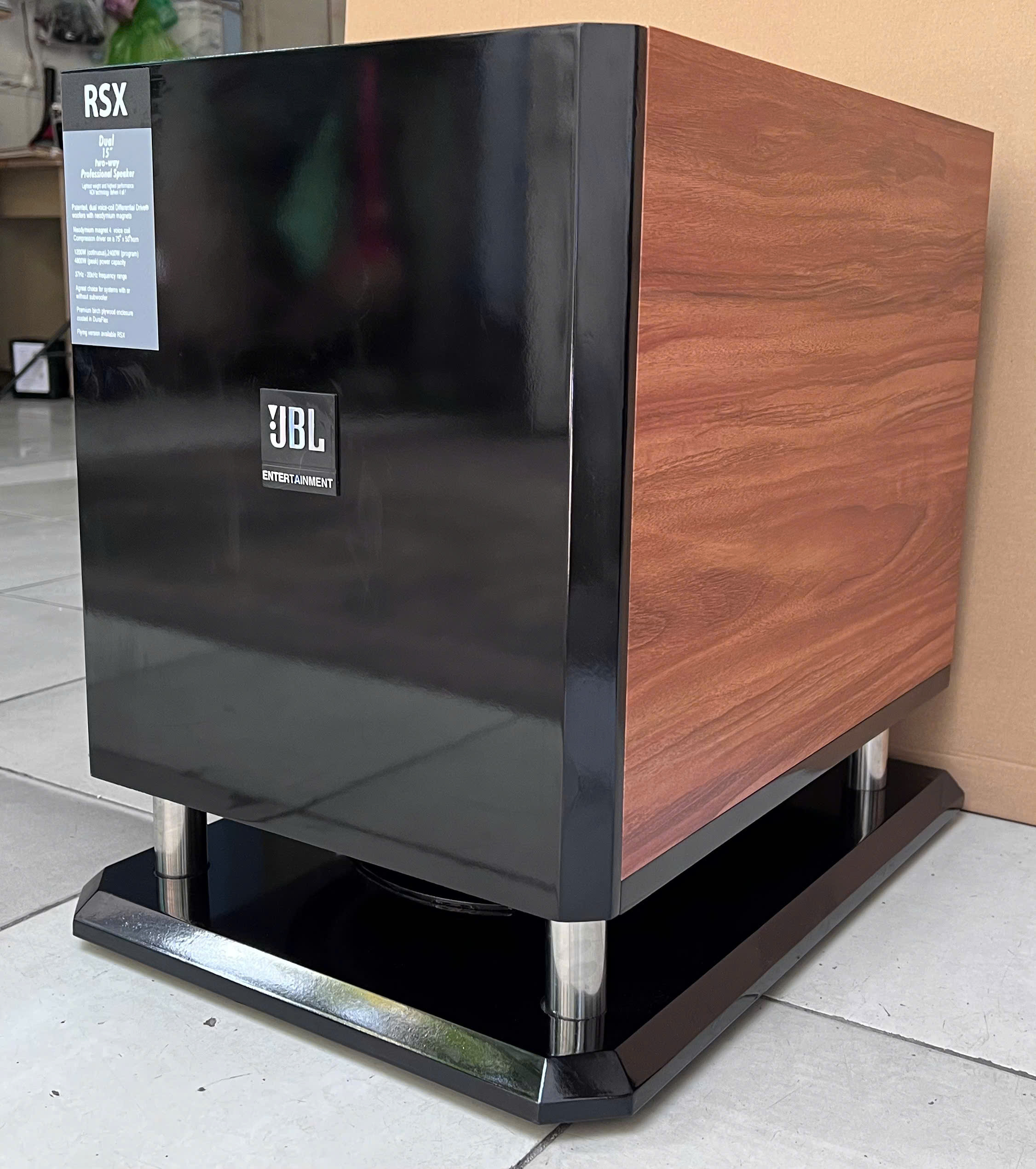 LOA SUB ĐIỆN 3 TẤC CAO CẤP JBL HÀNG MỚI HỖ TRỢ TIẾNG BASS CHO DÀN ÂM THANH KARAOKE