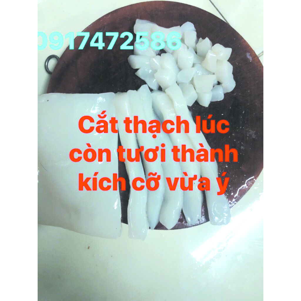 1kg THẠCH DỪA THÔ NGUYÊN CHẤT - THẠCH DỪA ÉP KHÔ