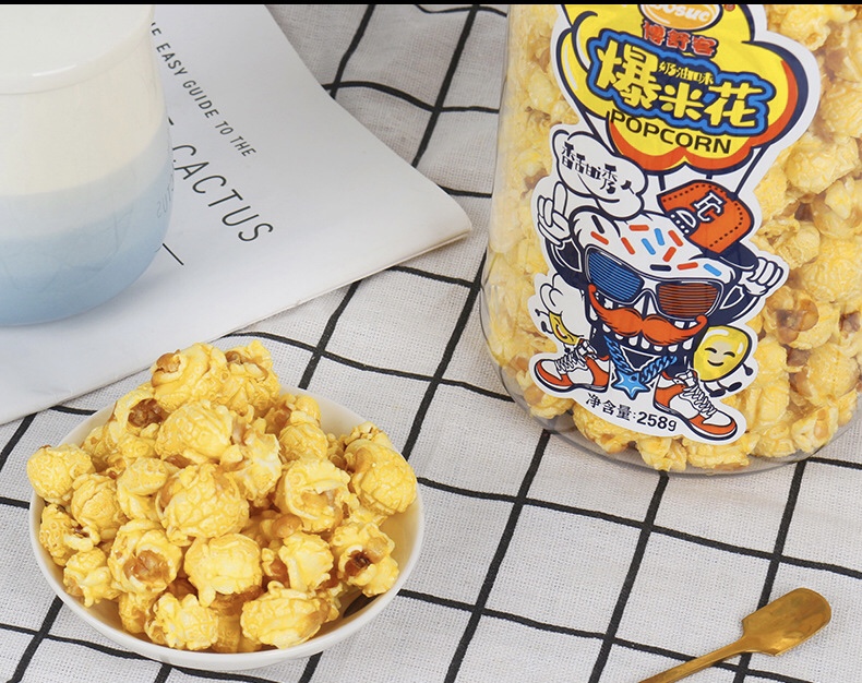 [3 Vị] Bắp Rang Bơ Khổng Lồ Popcorn Chai 258gr