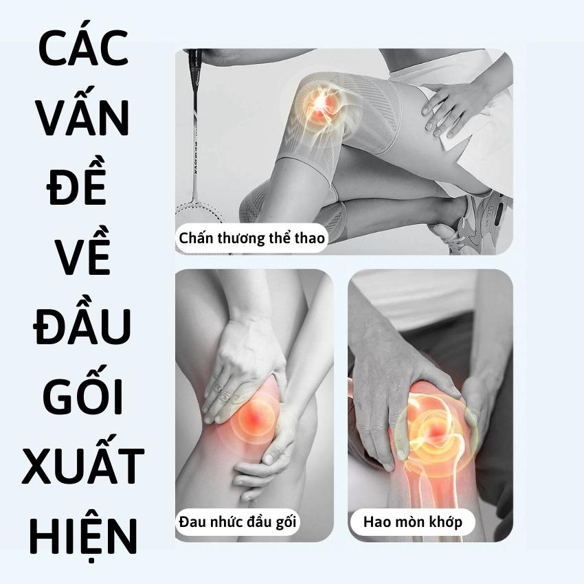 Máy massage đầu gối và chân, máy massage đa năng