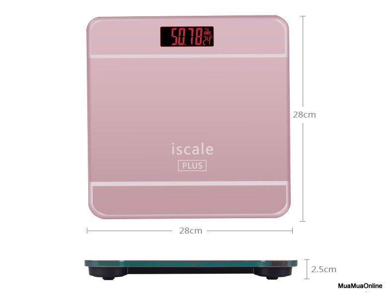 (BH 12T) Cân Sức Khỏe Điện Tử Iscale S 180Kg