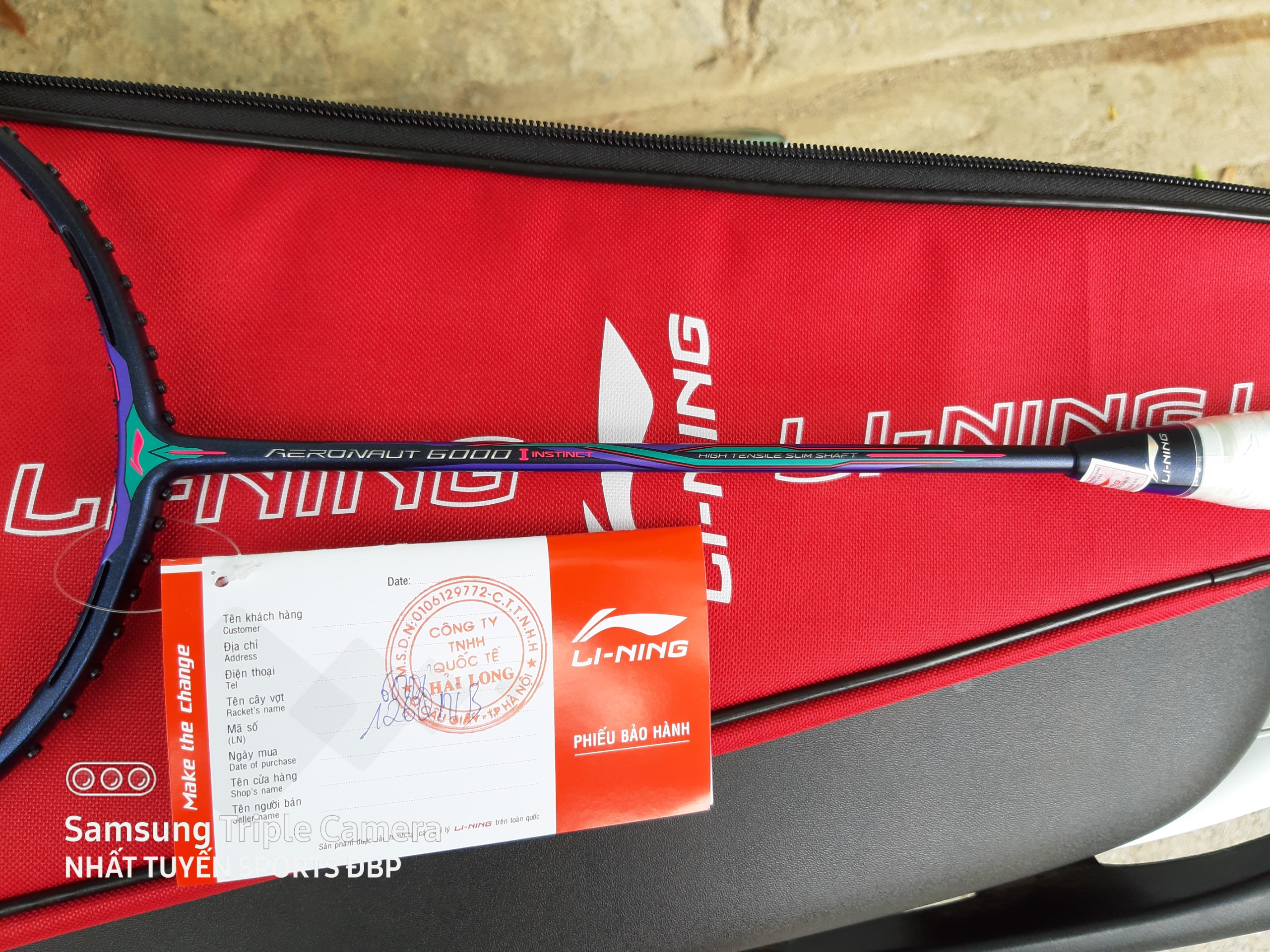 Vợt cầu lông Lining Aeronaut 6000I  - 5U (Chính hãng)