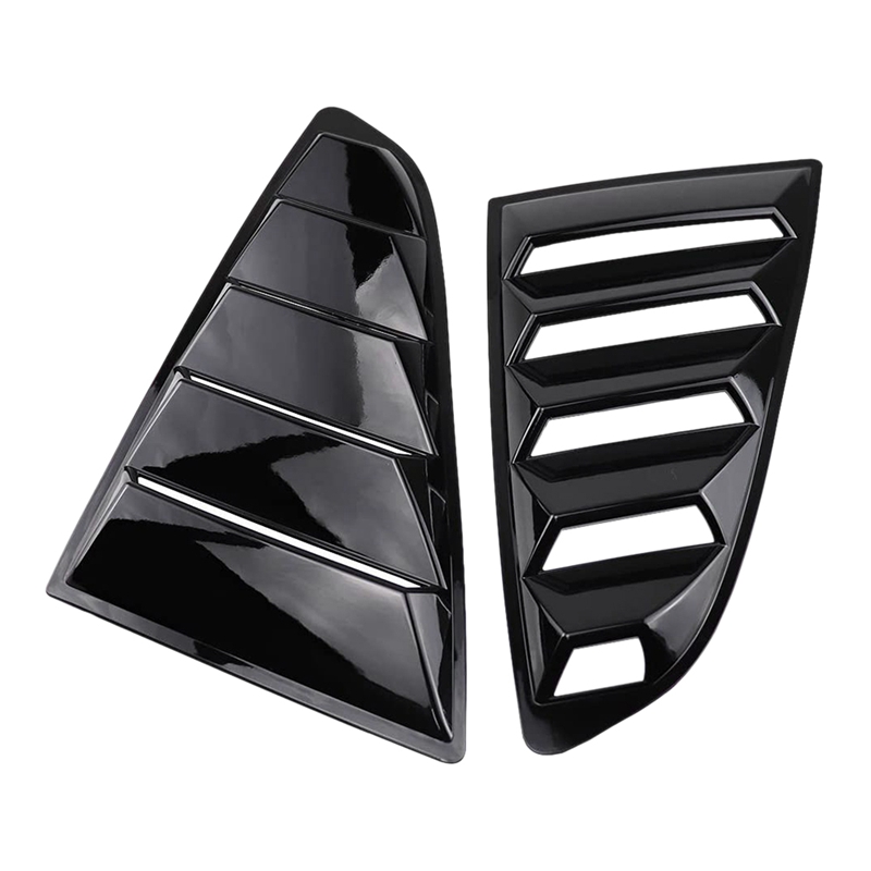 quarter window louvers