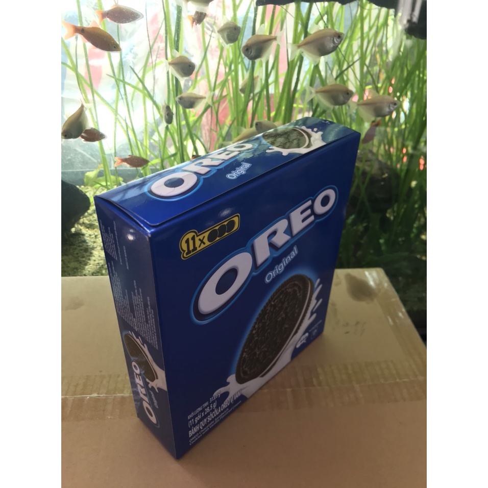 Bánh Quy Sôcôla Oreo Vị Vanilla (Hộp 303.6g)