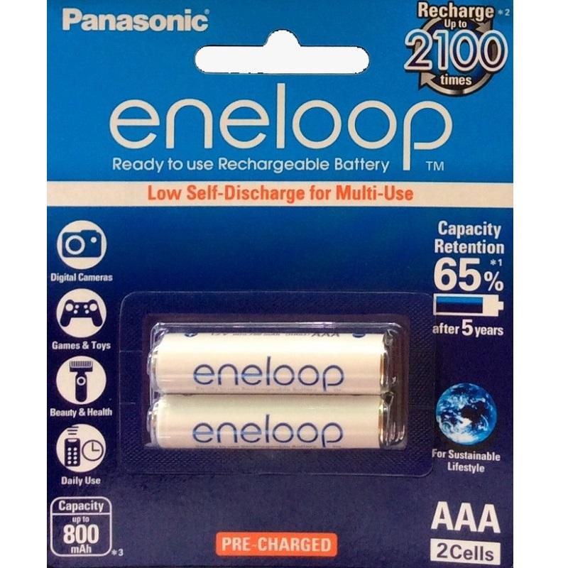Pin sạc Panasonic Eneloop AAA 800 mAh