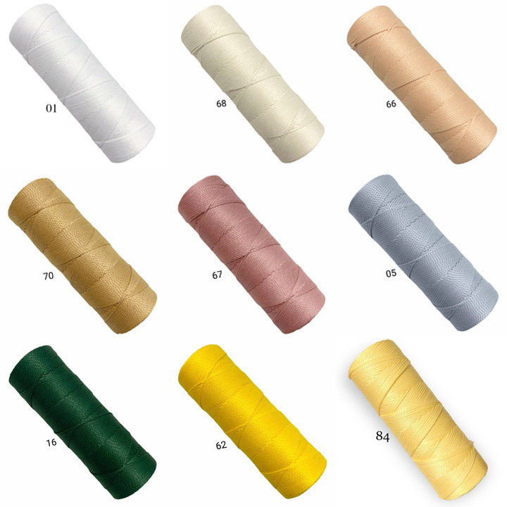 [HCM]Sợi Dệt Trơn 2mm Móc Giỏ Xách Móc Nón