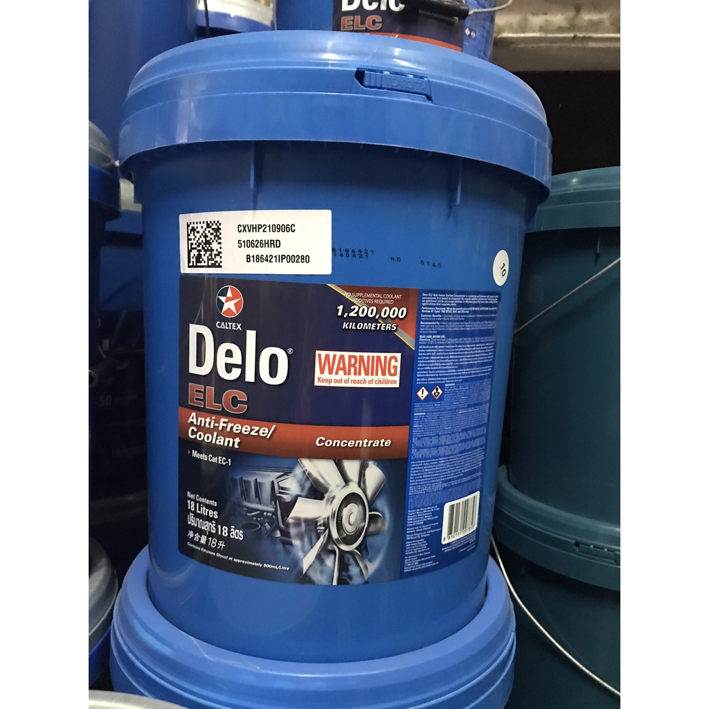 Nước làm mát Caltex Delo ELC Antifreeze/Coolant Concentrate