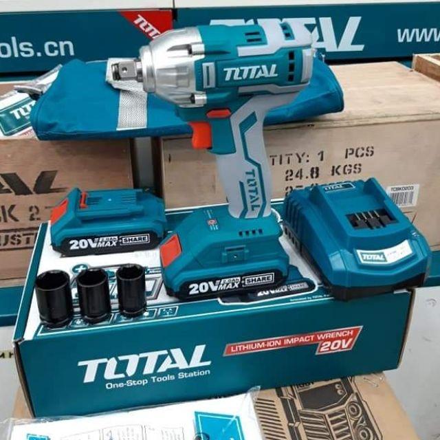 Máy siết bu lông dùng pin Total TIWLI2001 (20V)