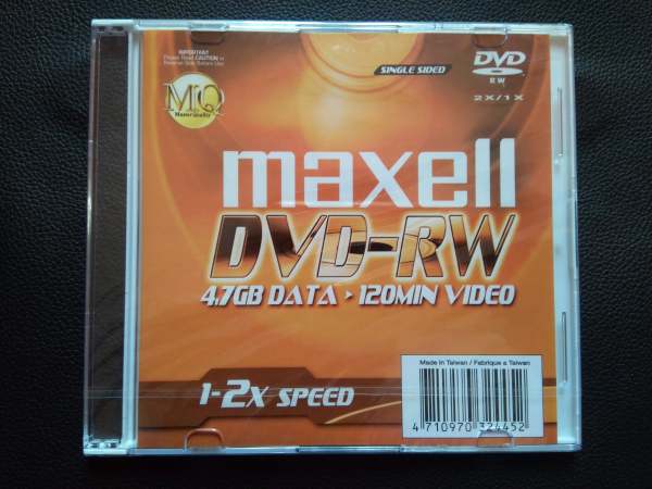 Bảng giá Đĩa trắng Maxell DVD-RW 4.7GB Data - 120 min video - Speed 1 - 2x Phong Vũ