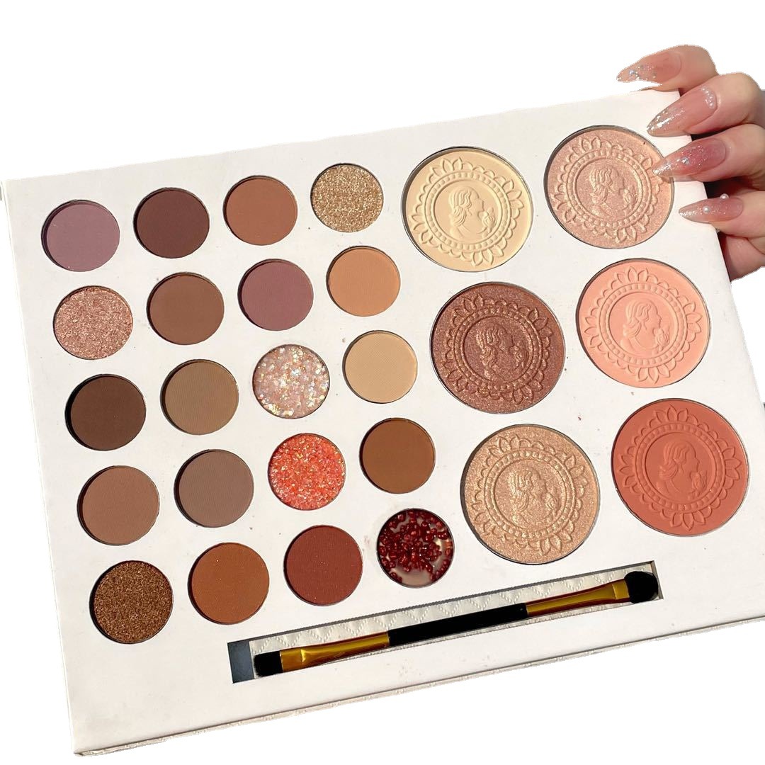 Bảng Phấn Mắt 26 Ô FRANKCOLOR Dạng Nén