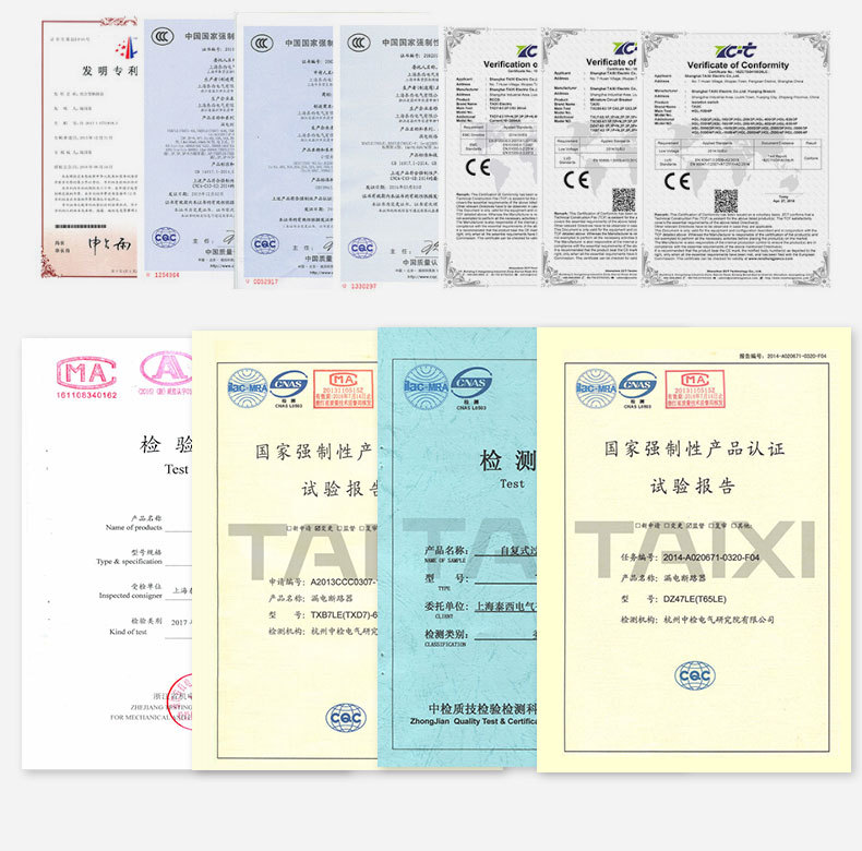 Aptomat chống sét CB chống giật đa năng TAIXI [HÀNG CHUẨN CHÍNH HÃNG CÓ VIDEO]