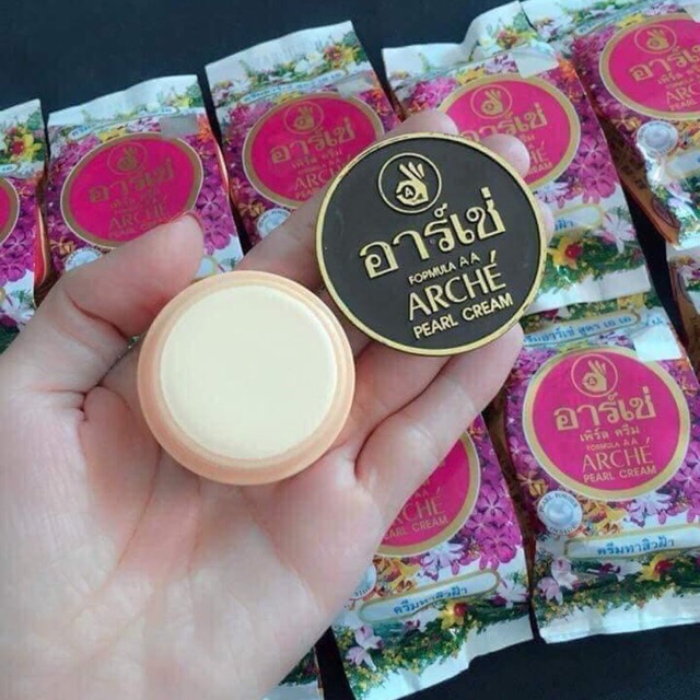 [HCM]Kem AC ( kem arché pearl cream) thái lan lố 12 hộp