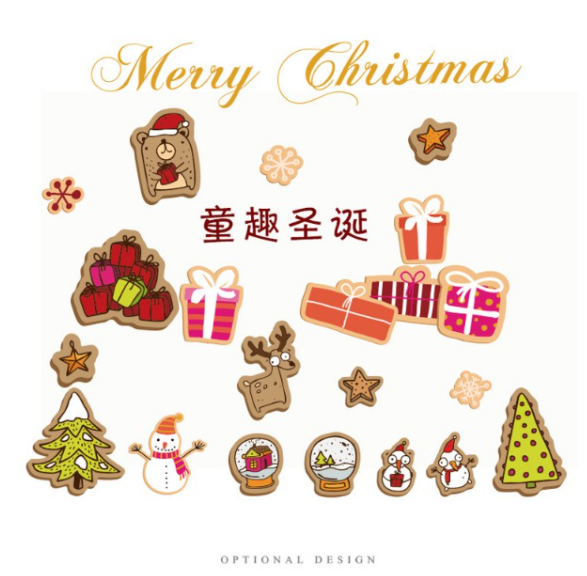 Decal trang trí tường Noel - Sticker phụ kiện Noel