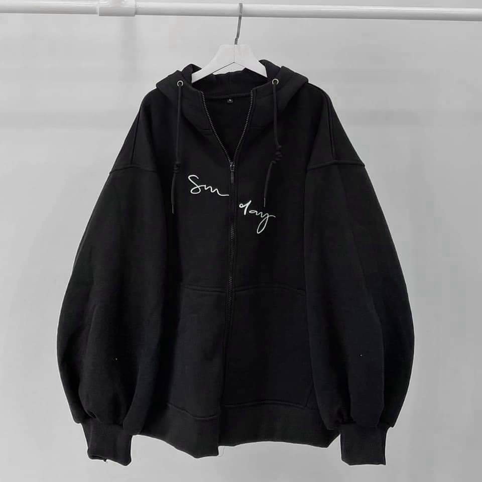 Áo hoodie áo khoác hoodie Nỉ Nữ mềm mịn chất thun nỉ bông SUMDAY TP004