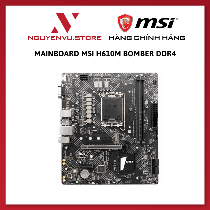 MSI h610m DDR4 bomber mainboard-genuine