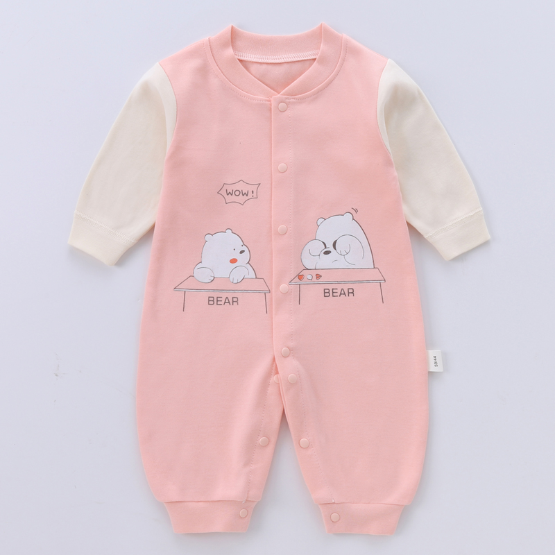 Body liền thân, bodysuit dài tay cotton cho bé trai và bé gái sơ sinh từ 3-13kg, hàng đẹp xuất nhật