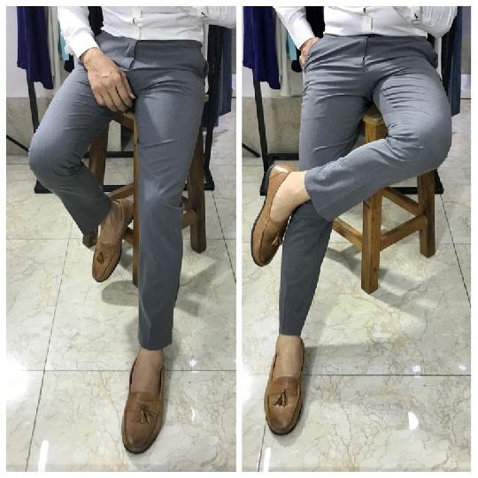 🅻🆄🆇🆄🆁🆈 ⚛️ Quần âu Nam (XÁM) VẢI TUYẾT MƯA dáng hàn quốc chống nhăn không bai màu cực đẹp giá tận xưởng ░U░R░B░A░N░ ░S░H░O░E░S░