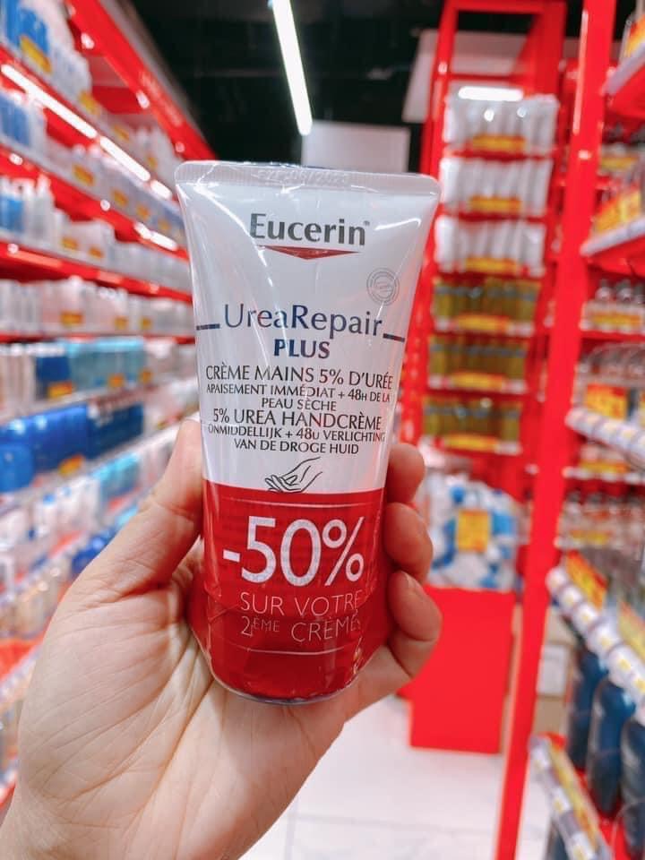 Kem Dưỡng Da Tay Eucerin UreaRepair Plus 5% Urea Handcreme 75ml