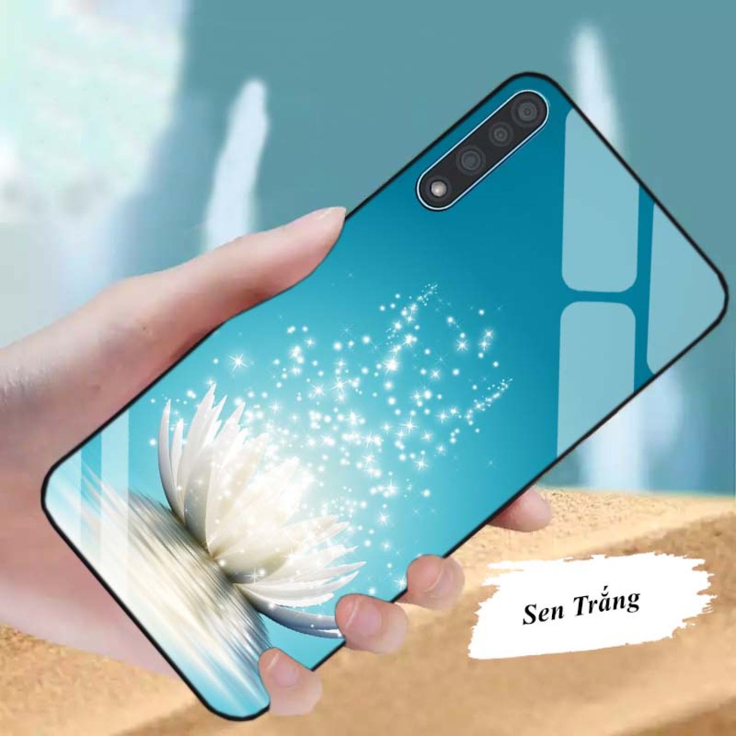 Ốp VSMART LIVE Lưng Kính Cường Lực Cao Cấp Mới ƞhất