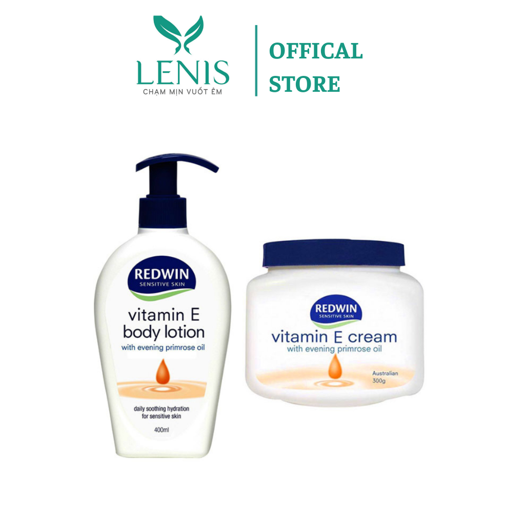 Sữa Dưỡng Thể Body Lotion Redwin Úc Sữa Dưỡng Ẩm Sáng Da Vitamin E