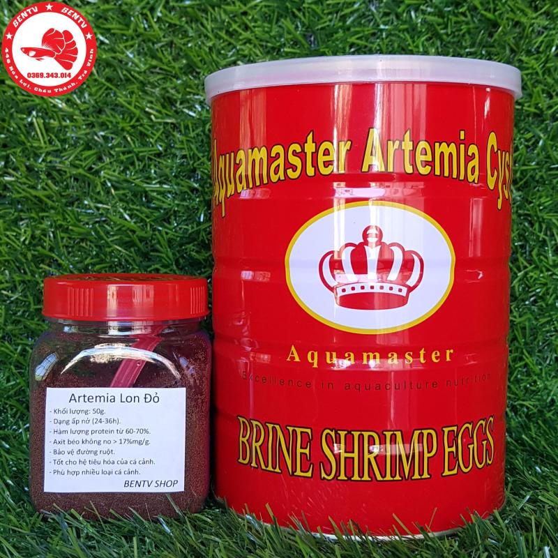 Artemia Ấp Nở Lon Đỏ - Tỉ Lệ Nở Cao (50g)