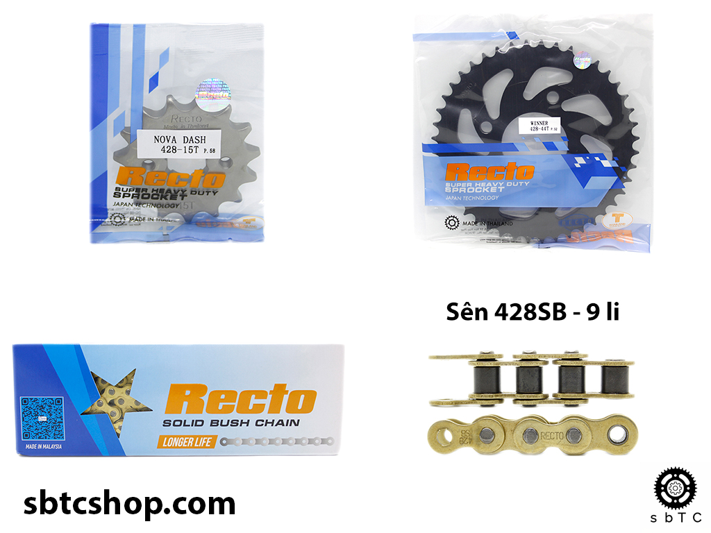 [HCM]NSD Recto Winner Sonic 150 Nhông sên dĩa