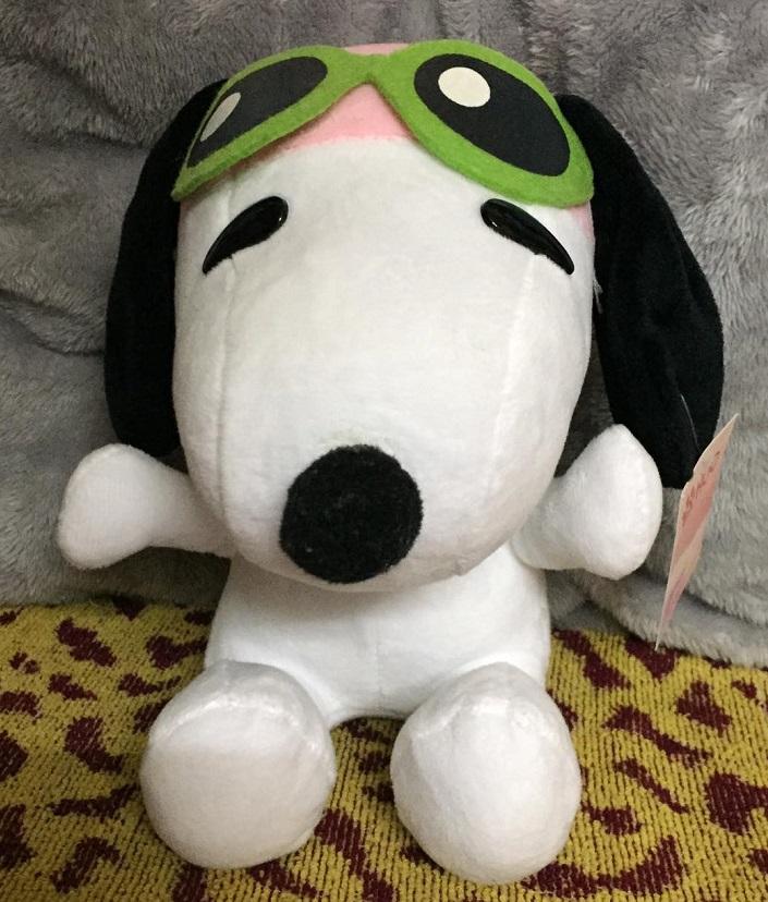 [HCM]Chó bông Snoopy đeo kính phi công màu sắc cực dễ thương