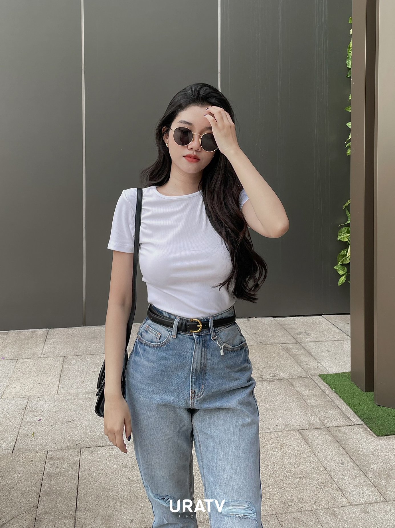 [ẢNH THẬT-CÓ SẴN] Áo thun gân tay ngắn Z r