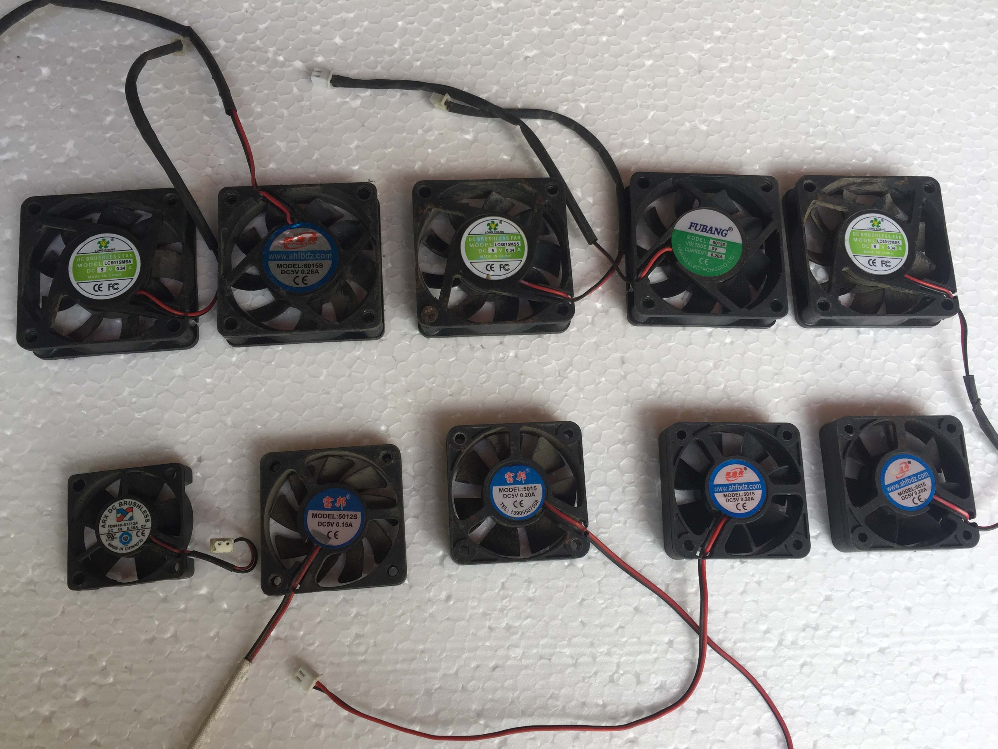 5V Cooling Fan, Size 6X6Cm, for Computers