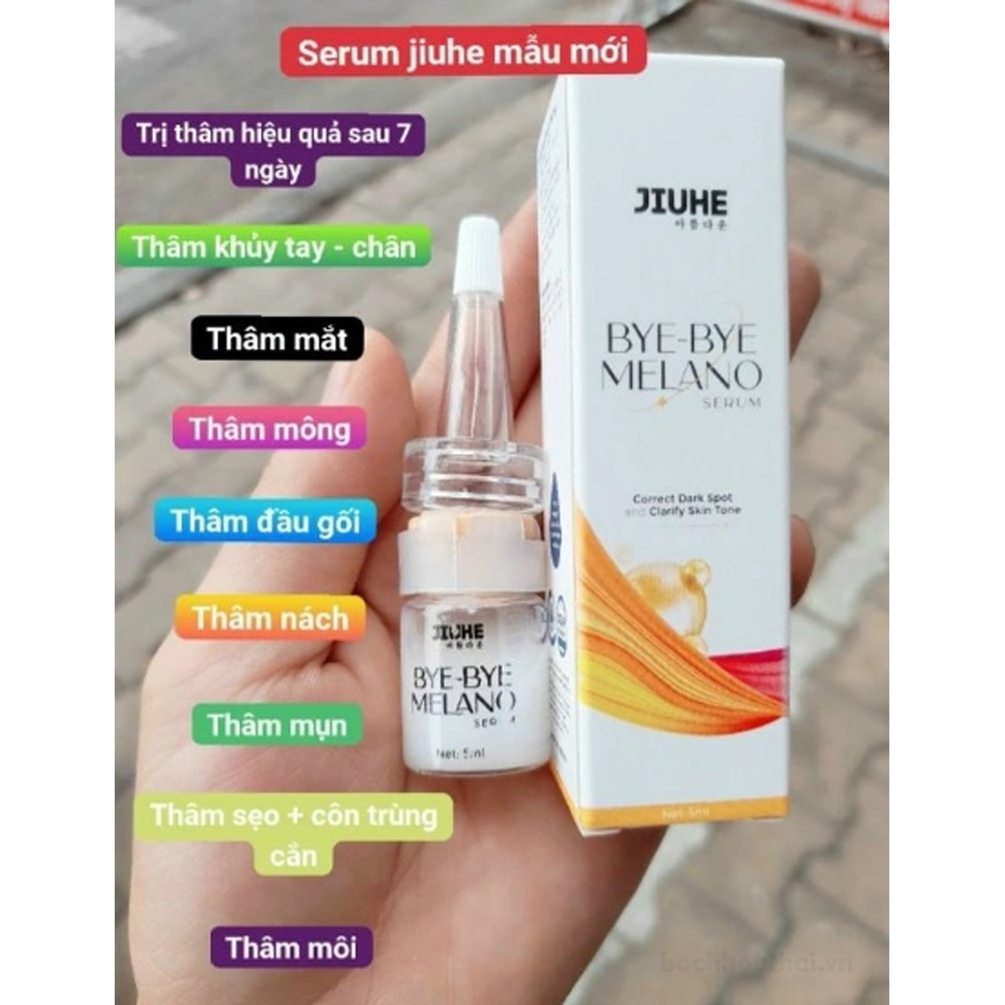 Serum mờ thâm Juihe mẫu mới