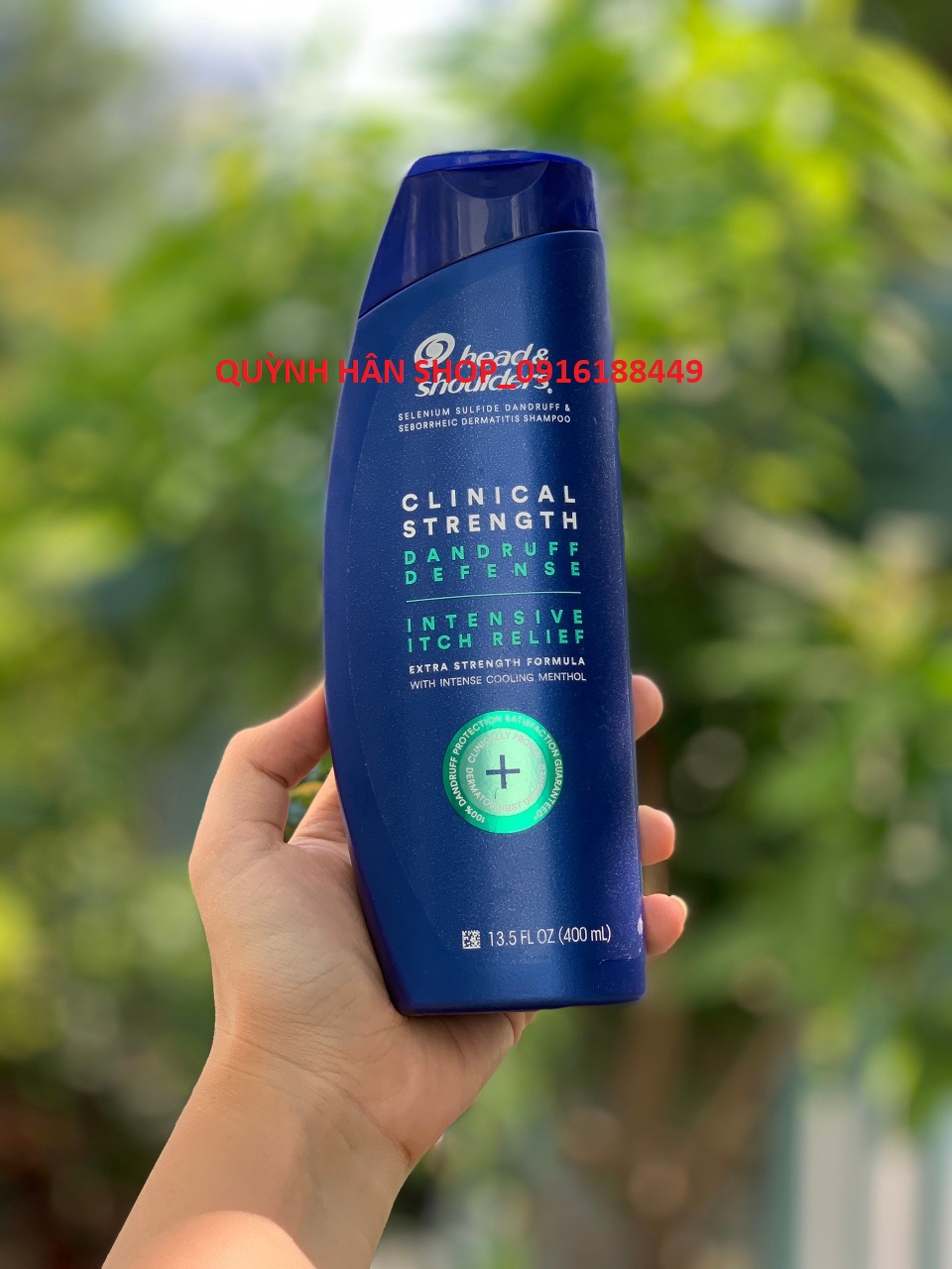 [HÀNG MỸ CHÍNH HÃNG] Dầu gội Head & Shoulder Clinical Strength 400ml