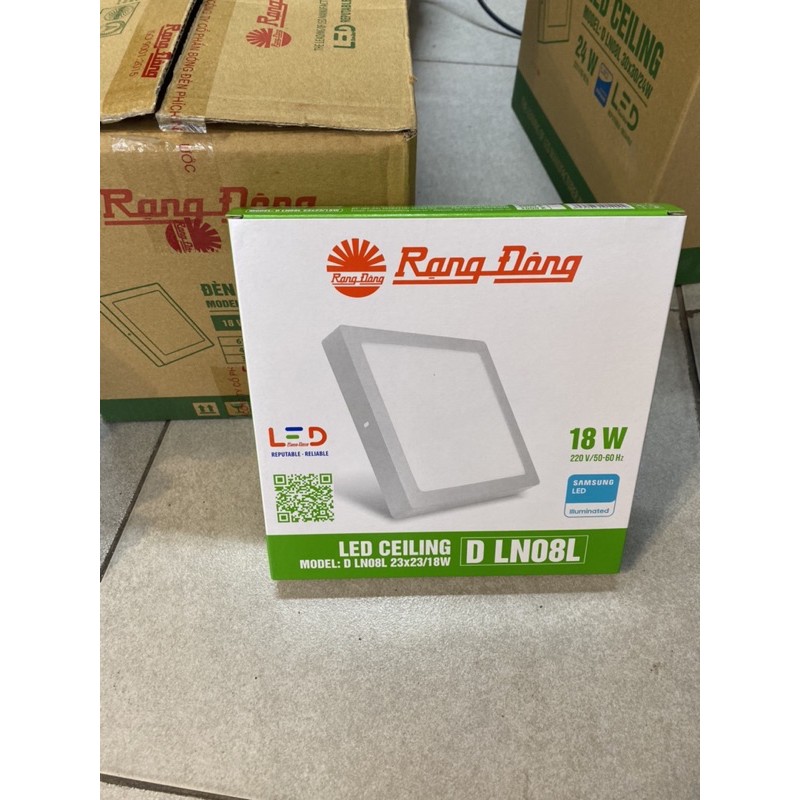Đèn ốp trần vuông 24W